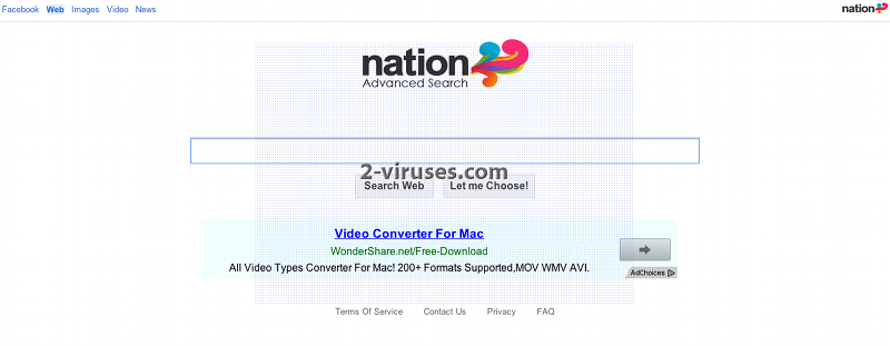 Nation Advanced Search Virus