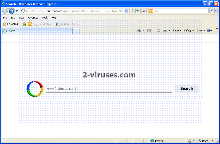 Websearch.pur-esult.info Virus