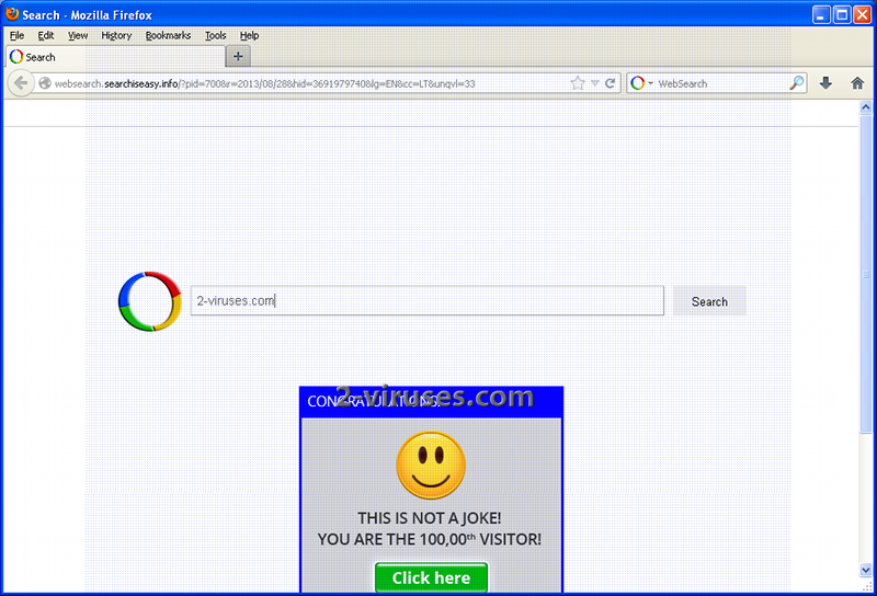 Websearch.searchiseasy.info Virus