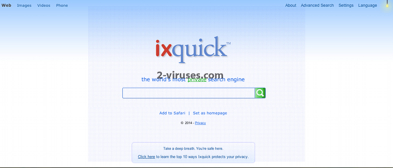 Ixquick.com Virus