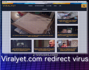Viralyet.com redirect virus