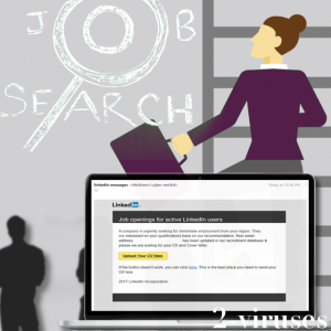 Schiefgelaufene Arbeitssuche: gefährliche E-Mails von Linkedin