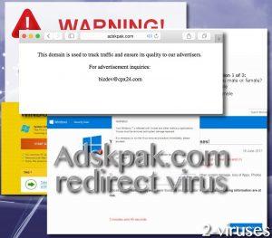 Adskpak.com-Umleitungsvirus