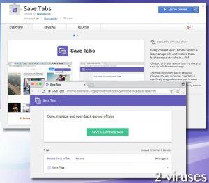 Save Tabs Ads