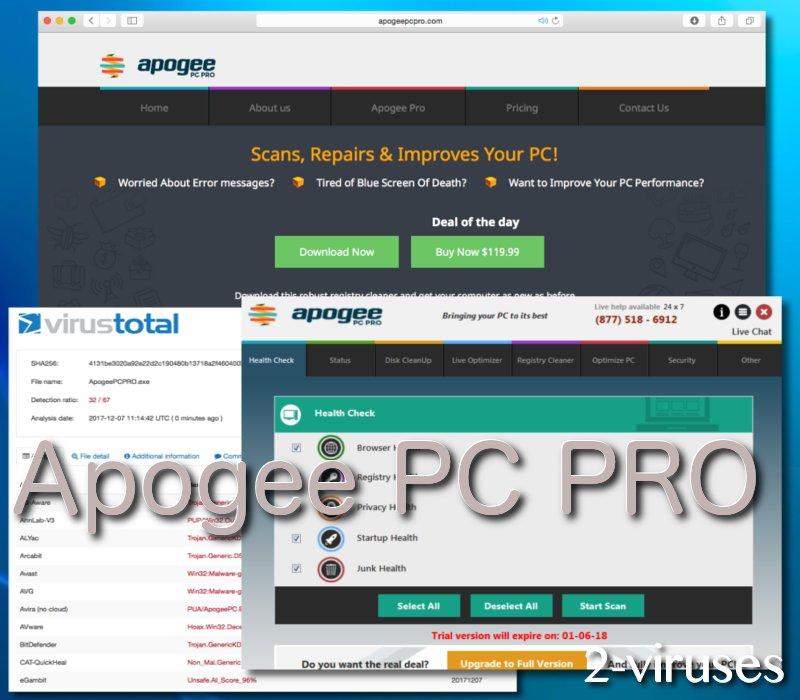 Apogee PC PRO unwanted program