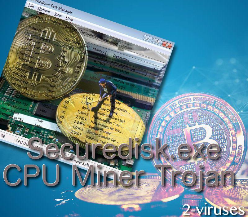 Securedisk.exe CPU-Schürftrojaner