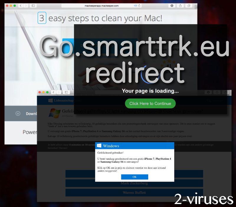 Go.smarttrk.eu Umleitungsvirus