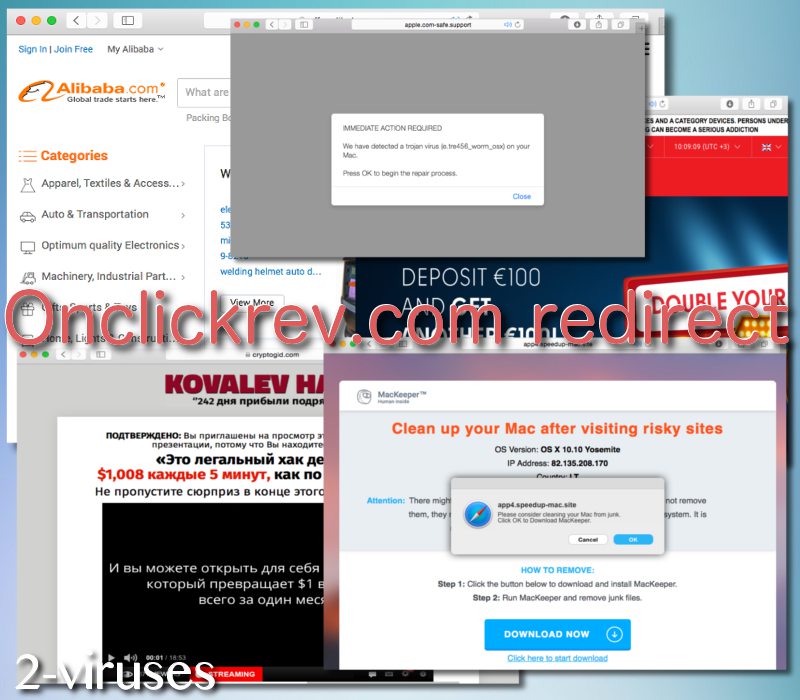 Umleitungsvirus Onclickrev.com