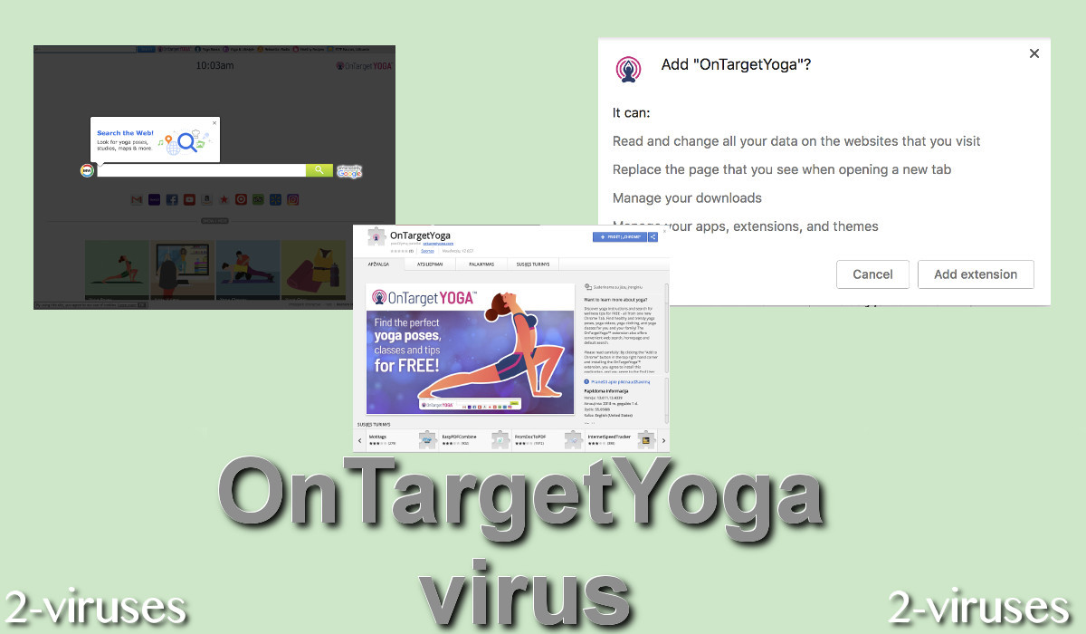 OnTargetYoga virus remove