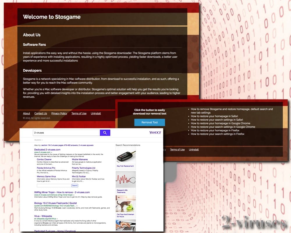 stotsgame browser hijacker virus