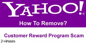 Scam: „Yahoo Customer Reward Program“