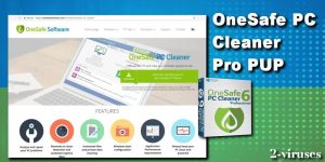 PUP: OneSafe PC Cleaner Pro