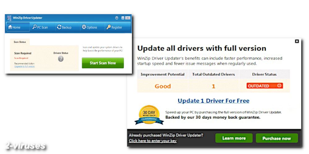 winzip driver updater installation
