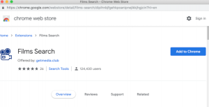 "Films Search"-Browsererweiterung