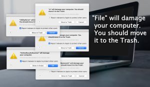 File Will Damage Your Computer – Mac Warning